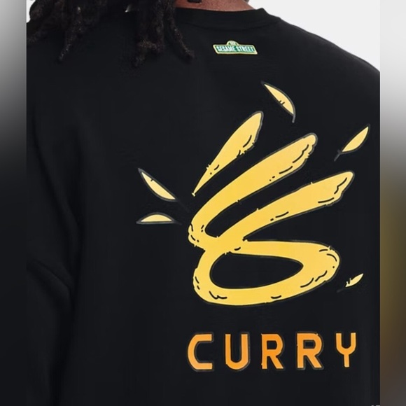 Under Armour x Sesame Street Steph Curry Big Bird Sweatshirt - Picture 2 of 8